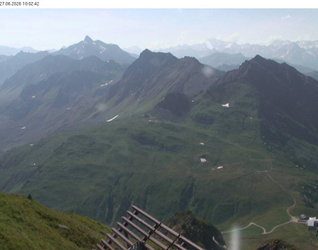 Silvretta Montafon: Blick auf Fredakopf