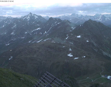 Silvretta Montafon: Blick auf Fredakopf