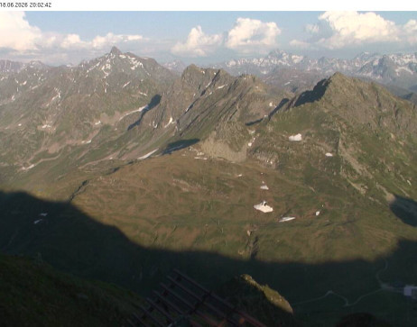 Silvretta Montafon: Blick auf Fredakopf