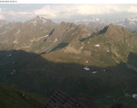 Silvretta Montafon: Blick auf Fredakopf