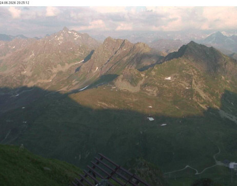 Silvretta Montafon: Blick auf Fredakopf