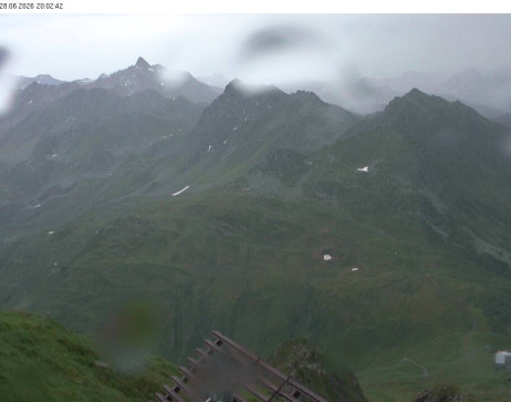 Silvretta Montafon: Blick auf Fredakopf