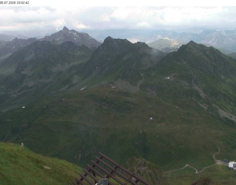 Silvretta Montafon: Blick auf Fredakopf