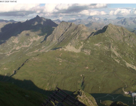Silvretta Montafon: Blick auf Fredakopf
