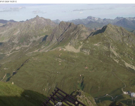 Silvretta Montafon: Blick auf Fredakopf