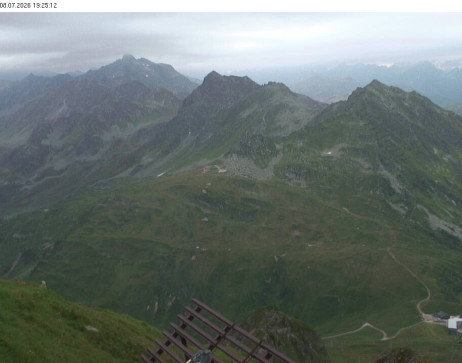 Silvretta Montafon: Blick auf Fredakopf