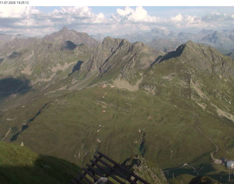 Silvretta Montafon: Blick auf Fredakopf