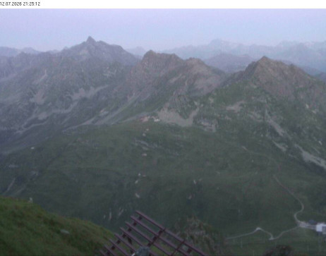 Silvretta Montafon: Blick auf Fredakopf