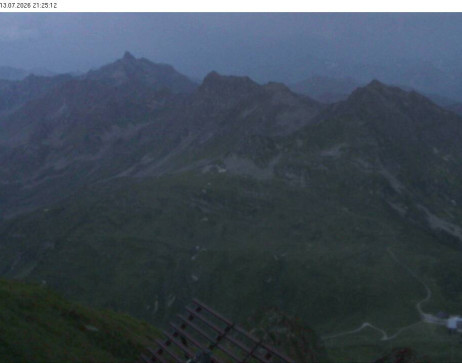 Silvretta Montafon: Blick auf Fredakopf