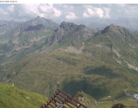 Silvretta Montafon: Blick auf Fredakopf