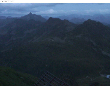 Silvretta Montafon: Blick auf Fredakopf