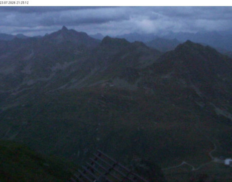 Silvretta Montafon: Blick auf Fredakopf