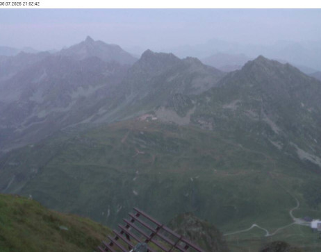 Silvretta Montafon: Blick auf Fredakopf