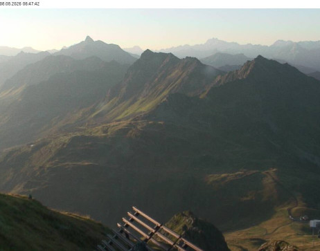 Silvretta Montafon: Blick auf Fredakopf
