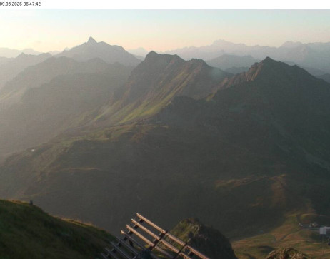 Silvretta Montafon: Blick auf Fredakopf