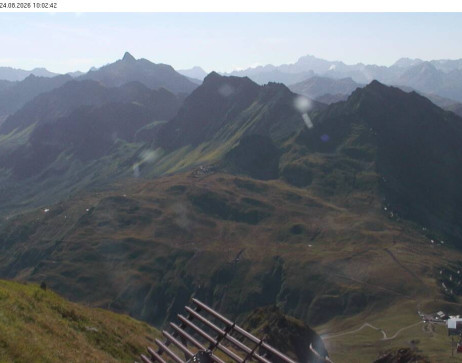 Silvretta Montafon: Blick auf Fredakopf
