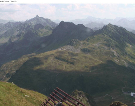 Silvretta Montafon: Blick auf Fredakopf