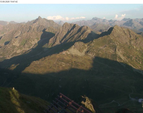 Silvretta Montafon: Blick auf Fredakopf