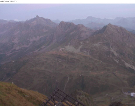 Silvretta Montafon: Blick auf Fredakopf