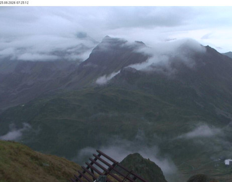 Silvretta Montafon: Blick auf Fredakopf