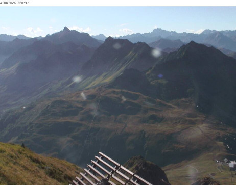 Silvretta Montafon: Blick auf Fredakopf