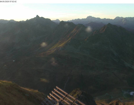 Silvretta Montafon: Blick auf Fredakopf