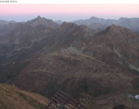 Silvretta Montafon: Blick auf Fredakopf