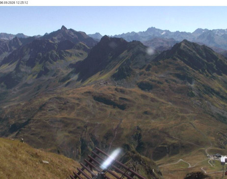 Silvretta Montafon: Blick auf Fredakopf
