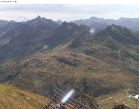 Silvretta Montafon: Blick auf Fredakopf
