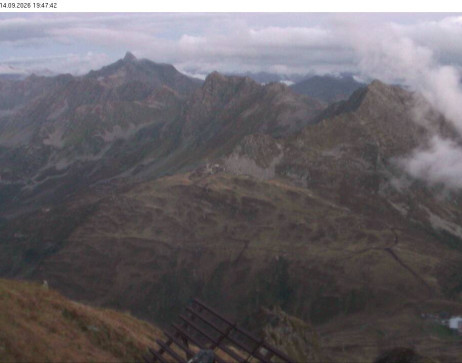 Silvretta Montafon: Blick auf Fredakopf