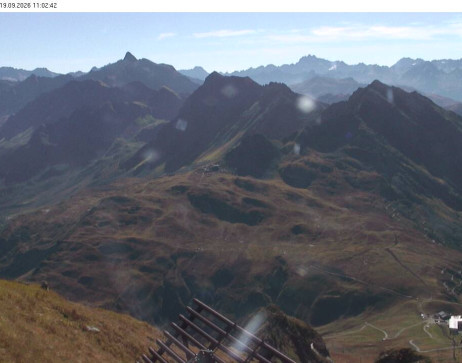 Silvretta Montafon: Blick auf Fredakopf