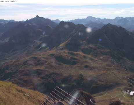 Silvretta Montafon: Blick auf Fredakopf