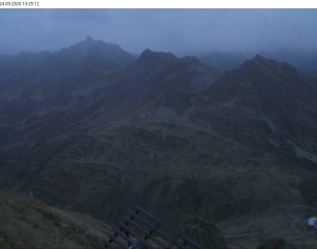 Silvretta Montafon: Blick auf Fredakopf