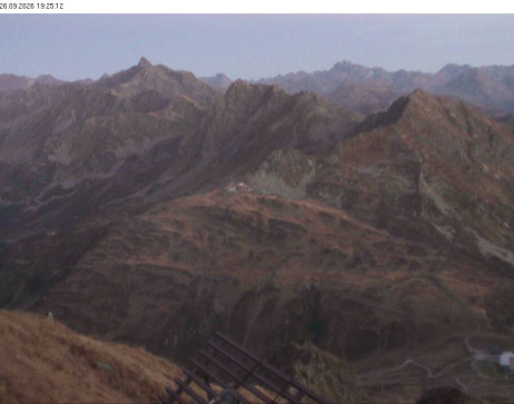 Silvretta Montafon: Blick auf Fredakopf