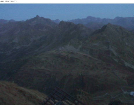 Silvretta Montafon: Blick auf Fredakopf