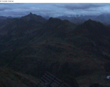 Silvretta Montafon: Blick auf Fredakopf