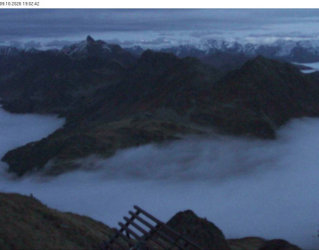 Silvretta Montafon: Blick auf Fredakopf