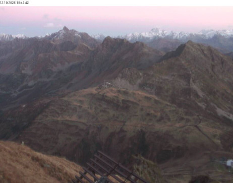 Silvretta Montafon: Blick auf Fredakopf