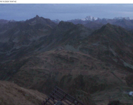 Silvretta Montafon: Blick auf Fredakopf