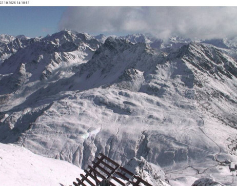 Silvretta Montafon: Blick auf Fredakopf