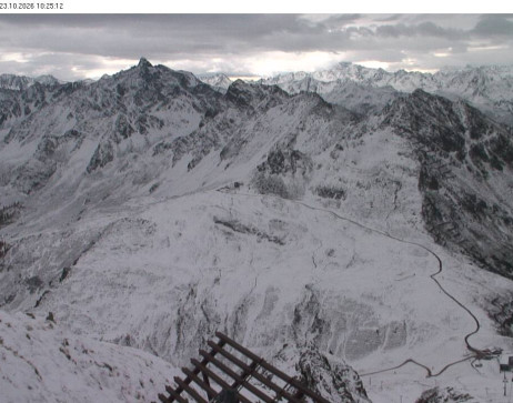 Silvretta Montafon: Blick auf Fredakopf