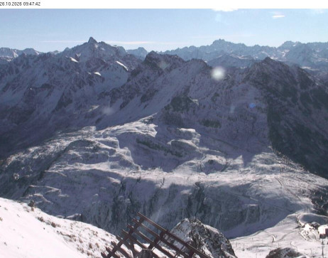 Silvretta Montafon: Blick auf Fredakopf