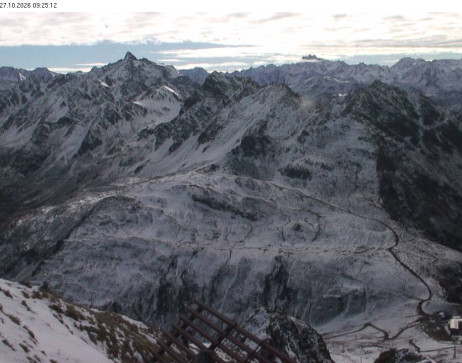 Silvretta Montafon: Blick auf Fredakopf