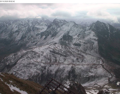 Silvretta Montafon: Blick auf Fredakopf