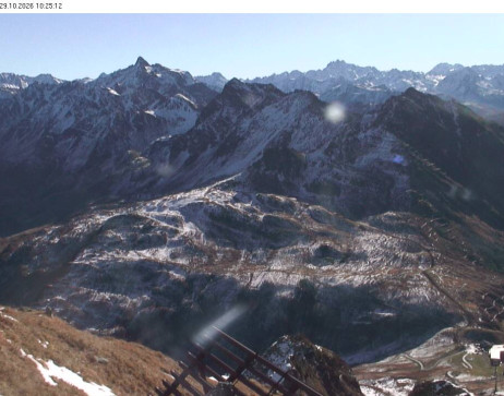 Silvretta Montafon: Blick auf Fredakopf
