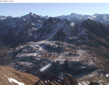 Silvretta Montafon: Blick auf Fredakopf