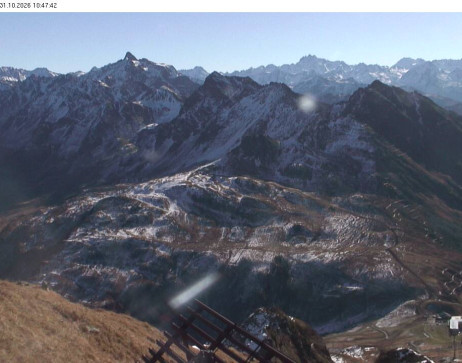 Silvretta Montafon: Blick auf Fredakopf